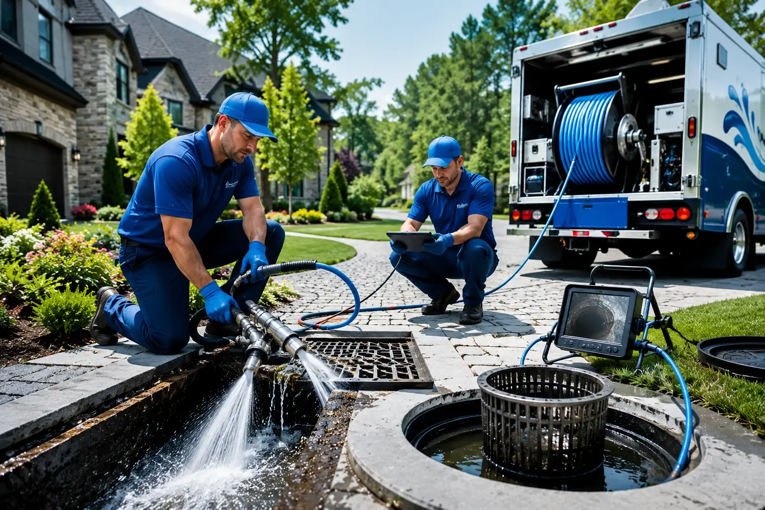 Local outdoor drain cleaning professionals in Dow City, IA