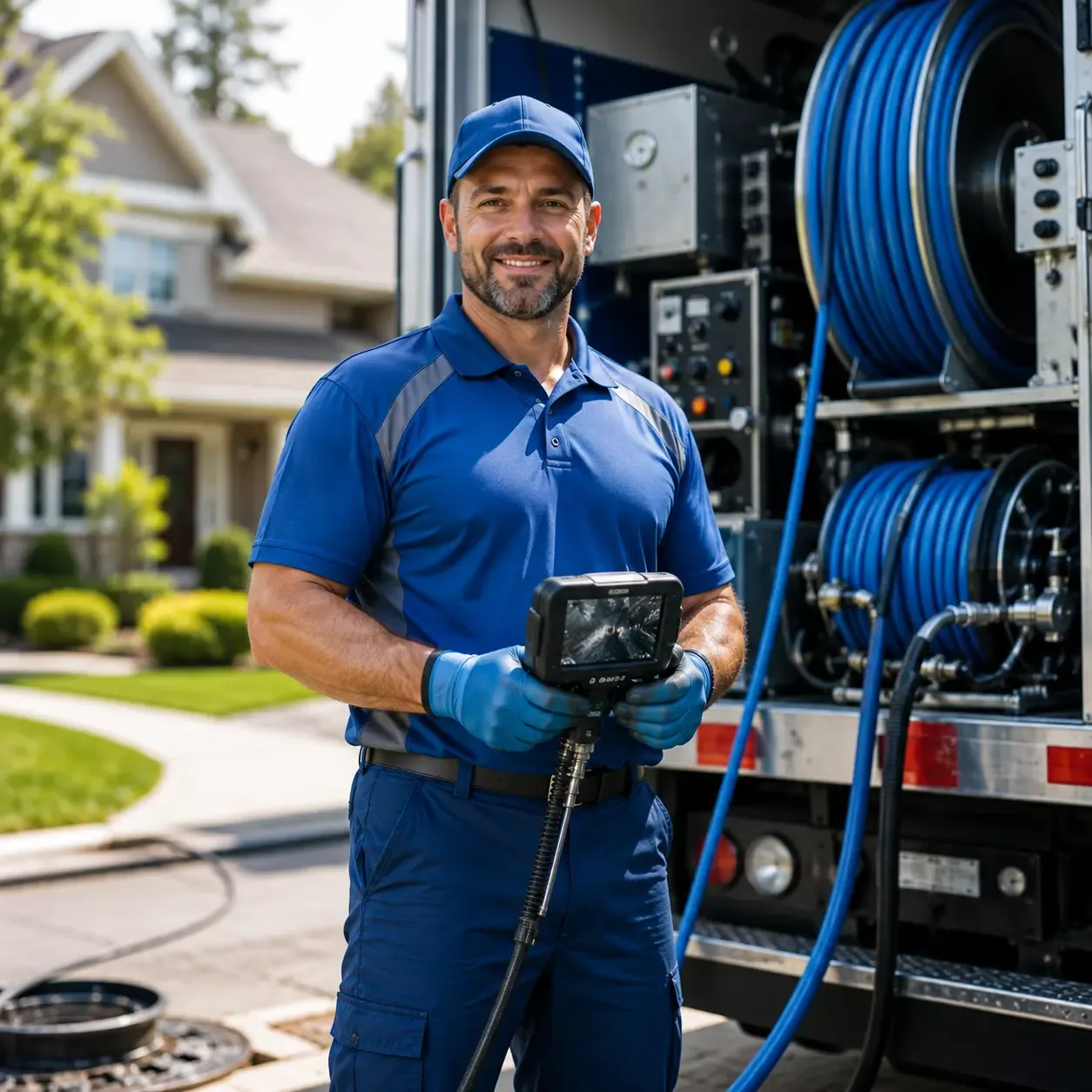 Local outdoor drain cleaning specialists in Dow City, IA